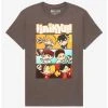 Discount ❤️ Haikyu!! Chibi Team Panel Portraits 👩 Women's T-Shirt - BoxLunch Exclusive ⭐