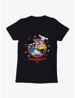 Brand new 🎉 Boxlunch Hello Kitty And Friends 🔔 Christmas Decorations 👩 Womens T-Shirt 🌟