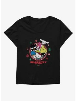 Flash Sale 👏 Boxlunch Hello Kitty And Friends 🔔 Christmas Decorations 👩 Womens T-Shirt Plus Size 👏