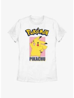 Promo 🎁 Boxlunch Pokemon Pikachu Pose 👩 Womens T-Shirt 🎉