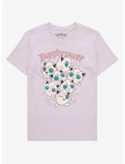 Top 10 🔥 Pokémon Jigglypuff Group Portrait 👩 Women’s T-Shirt - BoxLunch Exclusive 🌟