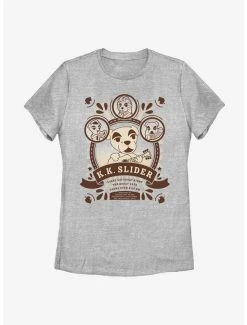 Coupon 🌟 Boxlunch Nintendo Animal Crossing K.K. Slider At The Roost 👩 Womens T-Shirt 🔔