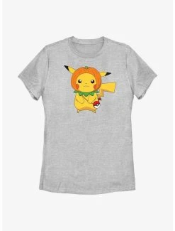 Top 10 🛒 Boxlunch Pokémon Pumpkin Hat Pikachu 👩 Womens T-Shirt 🔔