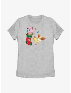 Top 10 🔥 Boxlunch Pokémon Jigglypuff And Fennekin Gift Stocking 👩 Womens T-Shirt ⌛