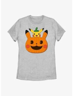 Brand new 😀 Boxlunch Pokémon Pumpkin Pikachu 👩 Womens T-Shirt 😍