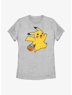Cheap ❤️ Boxlunch Pokémon Pikachu Trick-Or-Treating 👩 Womens T-Shirt 🔔