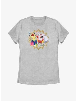 Flash Sale ⭐ Boxlunch Pokémon Pichu And Delibird Holiday Party 👩 Womens T-Shirt 👏