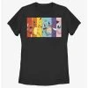 Discount ✨ Boxlunch Pokémon Poke Rainbow 👩 Womens T-Shirt 🛒