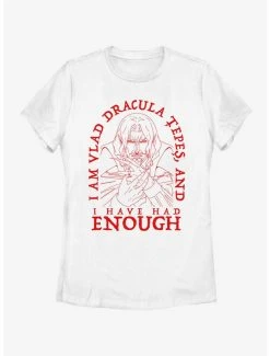 Buy 🛒 Boxlunch Castlevania Had Enough 👩 Womens T-Shirt 🥰