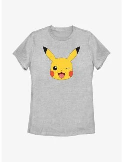 Cheap 🧨 Boxlunch Pokémon Pikachu Big Face 👩 Womens T-Shirt ❤️