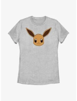 Cheap 🔔 Boxlunch Pokémon Eevee Face 👩 Womens T-Shirt 🎁
