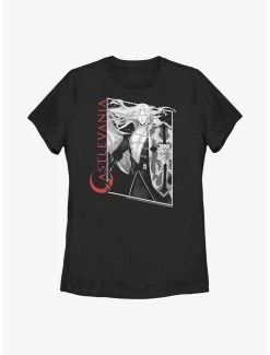 Hot Sale ✔️ Boxlunch Castlevania Alucard Box Up 👩 Womens T-Shirt 👏