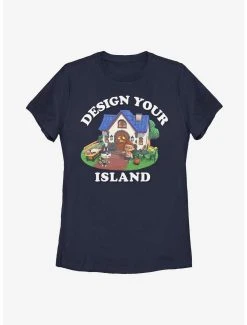 Flash Sale ⌛ Boxlunch Animal Crossing: New Horizons Design Your Island 👩 Womens T-Shirt 🛒
