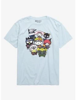 Best deal 🔔 Naruto Shippuden X Hello Kitty And Friends Ninja Group 👩 Women's T-Shirt - BoxLunch Exclusive 🎉