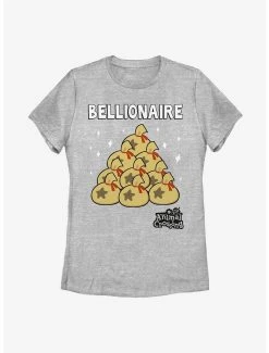 Coupon 🤩 Boxlunch Animal Crossing Bellionaire 👩 Womens T-Shirt 👏