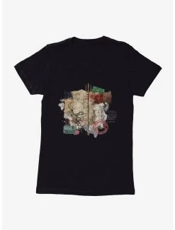 Hot Sale 🌟 Boxlunch DC Comics Aquaman Paper Collage 👩 Womens T-Shirt 🤩