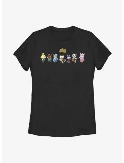 Flash Sale 🌟 Boxlunch Animal Crossing Friendly Neighbors 👩 Womens T-Shirt 🎉