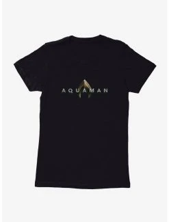 Wholesale 🔥 Boxlunch DC Comics Aquaman Title Script 👩 Womens T-Shirt 🥰