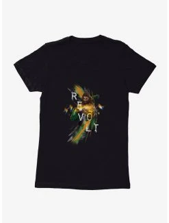 Top 10 🎁 Boxlunch DC Comics Aquaman Revolt 👩 Womens T-Shirt ❤️