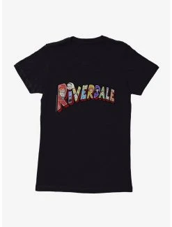 Deals 🔥 Boxlunch Archie Comics Riverdale Postcard Logo 👩 Womens T-Shirt 😉