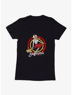 Deals 🌟 Boxlunch Archie Comics Sabrina The Teenage Witch Broom 👩 Womens T-Shirt 👍