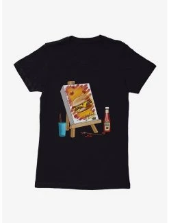 Coupon ✨ Boxlunch Archie Comics Burger Painting 👩 Womens T-Shirt 🔔