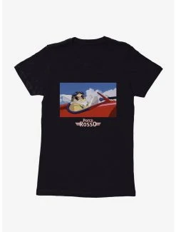 Brand new ✨ Boxlunch Studio Ghibli Porco Rosso Jet 👩 Womens T-Shirt 💯