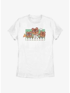Coupon 🔥 Boxlunch Animal Crossing: New Horizons Nook Family 👩 Womens T-Shirt ✔️