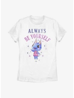 Budget ⌛ Boxlunch Animal Crossing Rosie Be Yourself 👩 Womens T-Shirt 🔥