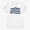 Coupon 🥰 Boxlunch Animal Crossing Vintage Welcome Sign 👩 Womens T-Shirt 😍