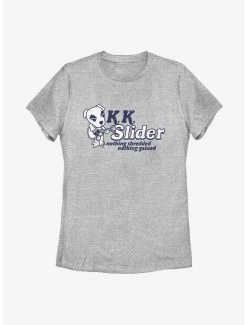 Flash Sale 🧨 Boxlunch Animal Crossing K.K. Slider Nothing Shredded 👩 Womens T-Shirt 🔔