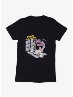 Cheap ❤️ Boxlunch Animaniacs Pinky And The Brain Takeover 👩 Womens T-Shirt 🔔
