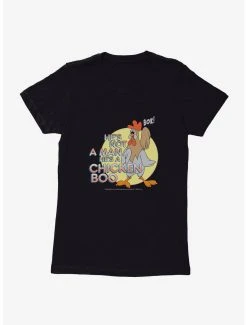 New 👍 Boxlunch Animaniacs He's A Chicken Boo 👩 Womens T-Shirt ⌛