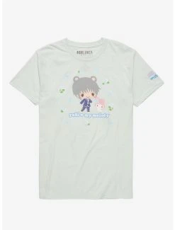 Cheapest 🎁 Fruits Basket X Hello Kitty And Friends Chibi Yuki Sohma & My Melody T-Shirt - BoxLunch Exclusive 😍
