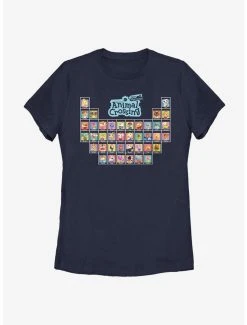 Coupon 🤩 Boxlunch Nintendo Animal Crossing Periodically Crossing 👩 Womens T-Shirt ✔️