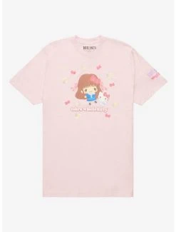 Best reviews of ✨ Fruits Basket X Hello Kitty And Friends Chibi Tohru Honda & Hello Kitty T-Shirt - BoxLunch Exclusive 🎁