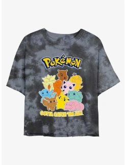 Best reviews of 😉 Boxlunch Pokemon Gang Tie-Dye 👩 Womens Crop T-Shirt 🛒