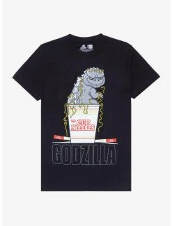 Brand new 😍 Boxlunch Nissin X Godzilla Cup Noodles 👩 Women's T-Shirt ✔️